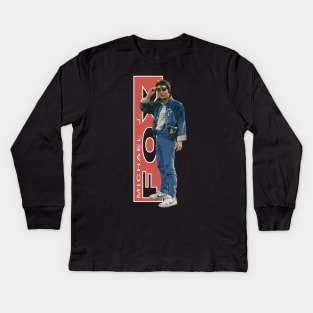 Michael J Fox Kids Long Sleeve T-Shirt